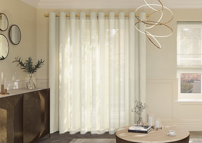 Padua Voile, Ivory - Made to Measure Curtains - Image 7